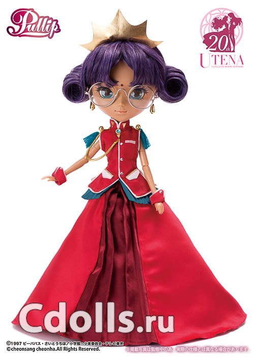 Кукла Pullip Anthy Himemiya from Revolution Girl Utena (Пуллип Анти из мультфильма Революционерка Утена), Groove Inc - фото