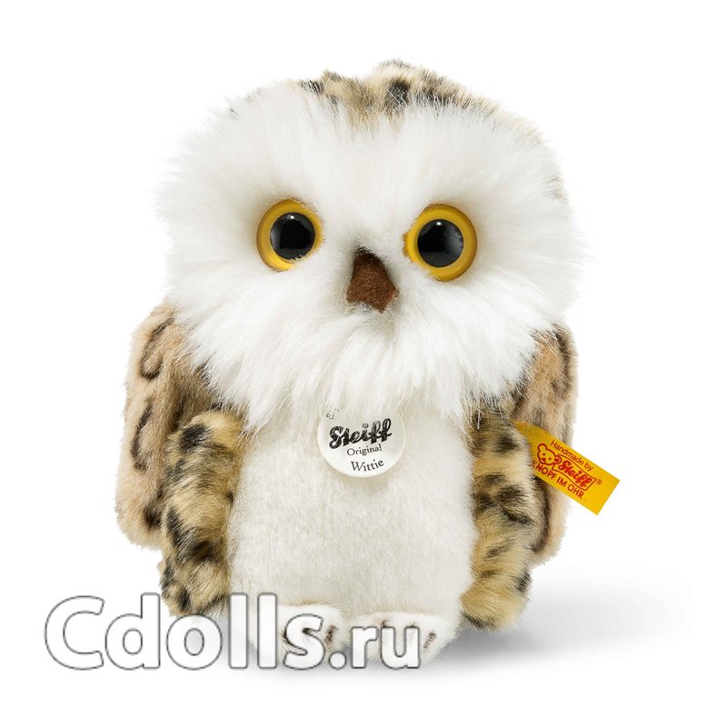 Мягкая игрушка Steiff Wittie Owl (Штайф Сова Витти 12 см) - фото
