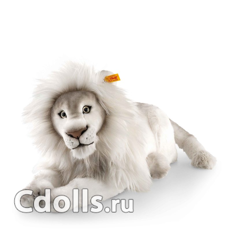 Мягкая игрушка Steiff Timba Lion (Штайф Лев Тимба белый 42 см) - фото