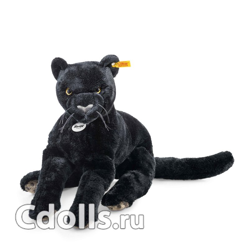 Мягкая игрушка Steiff Nero Dangling Panther (Штайф Пантера Неро 40 см) - фото