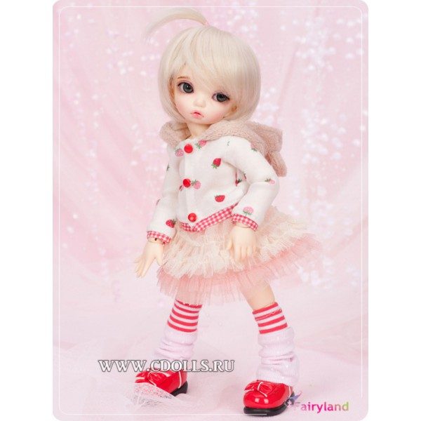 Кукла FairyLand LittleFee Bisou Girl Basic (Фейриленд ЛиттлФи Бижу девочка базовая без спящего лица) - фото