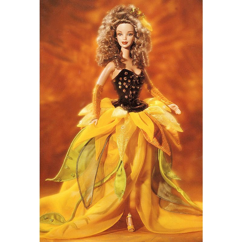 Кукла Barbie Sunflower (Барби Подсолнух Ван Гога) - фото