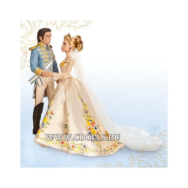 Набор кукол Disney Cinderella and The Prince Disney Film Collection Doll Set (Набор кукол Дисней Золушка и Принц) - фото