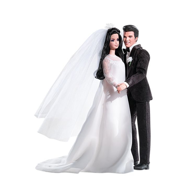 Набор кукол Barbie Elvis and Priscilla Doll Giftset  (Набор кукол Барби Элвис и Присцилла) - фото