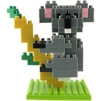 Мини-конструктор Nanoblock (Наноблок) Коала, 150 элементов - фото