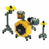 Мини-конструктор Nanoblock (Наноблок) Барабаны, 170 элементов - фото