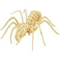 Конструктор 3D Деревянные пазлы Насекомые. Тарантул - фото