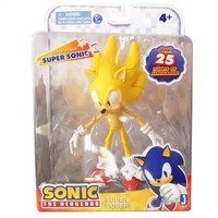 Игрушка-фигурка Sonic Super Poser. Super Sonic (Соник Супер Позер. Супер Соник), 16 см - фото