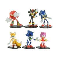 Набор фигурок 6 в 1 Sonic Modern Pack (Соник Модерн Пэк), 6 см - фото