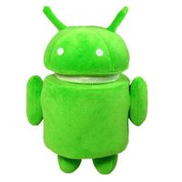 Мягкая игрушка Android зеленый - фото