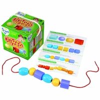 Конструктор Gigo Lacing jumbo beads (Гиго. Шнуровка-Большие бусы) - фото