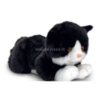 Мягкая игрушка Кошка черная, 30 см - фото