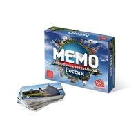 Настольная игра Мемо. Достопримечательности России - фото