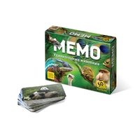 Настольная игра Мемо. Удивительные животные - фото