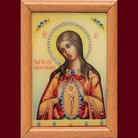 Икона Божией Матери Помощница в родах - фото