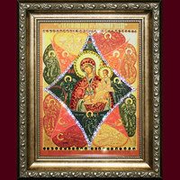 Икона Божией Матери  Неопалимая купина - фото