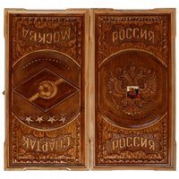 Нарды резные ручной работы Спартак - фото