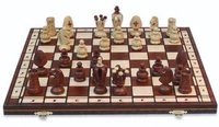 Шахматы Королевские 48 (Польша, дерево, 48х24х5см) - фото