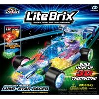 Конструктор Lite Brix (Лайт Брикс) Гоночный автомобиль - фото