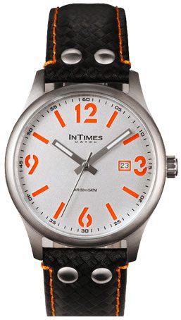 Унисекс часы InTimes IT-1066L Orange - фото