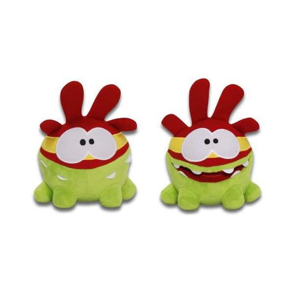 Мягкая игрушка Cut the rope Супер Ом Ном со звуком, 12 см - фото
