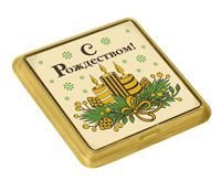 Шоколадный комплимент «С Рождеством» - фото