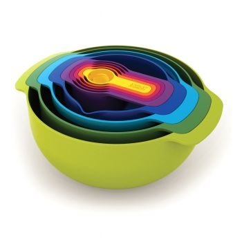 Набор мисок 9 Plus Joseph Joseph Nest™, 32 x 27 x 14.5 см - фото