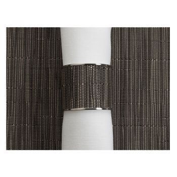 Кольцо для салфеток Grey Flannel Chilewich Stainless steel - фото