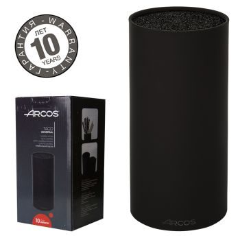 Подставка для ножей универсальная Arcos Kitchen gadgets, цвет - чёрный - фото