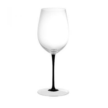 Бокал для вина бордо гран крю Riedel Sommeliers Black Tie 860 мл., высота 282 мм, 860 мл., цвет - бело-голубой - фото