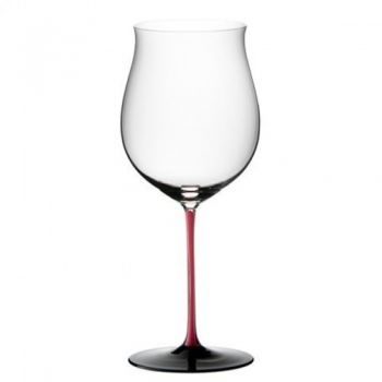 Бокал для вина бургунди гран крю Riedel Sommeliers R-Black 1050 мл., высота 276 мм, 1050 мл., цвет - бело-голубой - фото