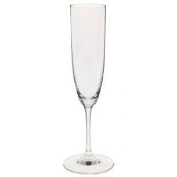 Набор бокалов шампань гласс Riedel Vinum 2 шт. по 160 мл., высота 225 мм, 160 мл., цвет - бело-голубой - фото