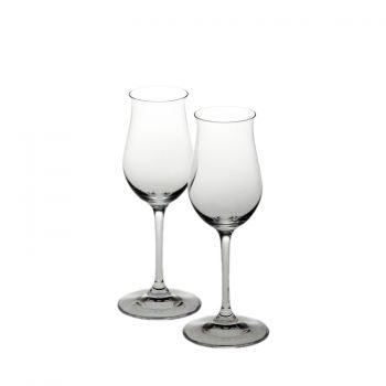 Набор бокалов для коньяка VSOP Riedel Vinum 2 шт. по 190 мл., высота 183 мм, 190 мл., цвет - бело-голубой - фото