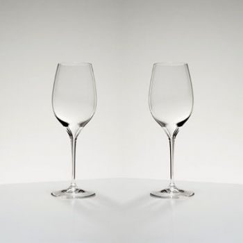 Набор бокалов рислинг / совиньон блан Riedel Grape@Riedel 2 шт. по 350 мл., высота 235 мм, 350 мл., цвет - бело-голубой - фото