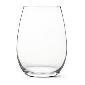Набор бокалов для грепких напитков Riedel The O 2 шт. по 600 мл., высота 90 мм, 600 мл., цвет - бело-голубой - фото