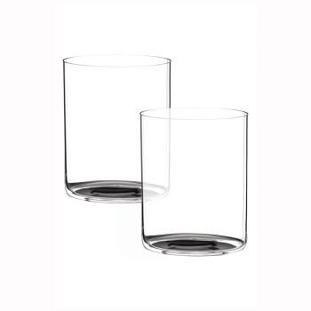 Набор бокалов для виски Riedel The O 2 шт. по 430 мл., высота 100 мм, 430 мл., цвет - бело-голубой - фото