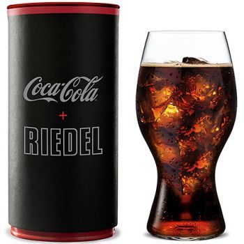 Бокал для кока-кола Riedel Coca-Cola 480 мл., высота 162 мм, 480 мл., цвет - бело-голубой - фото