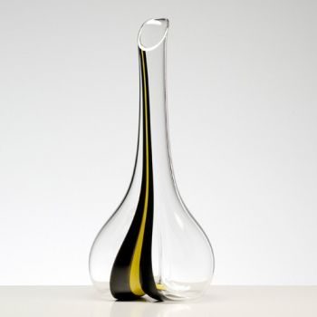 Декантер Smile yellow Riedel 1410 мл., высота 365 мм, 1410 мл., цвет - бело-голубой - фото