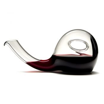 Декантер Escargot Riedel 1400 мл., высота 150 мм, 1400 мл., цвет - бело-голубой - фото