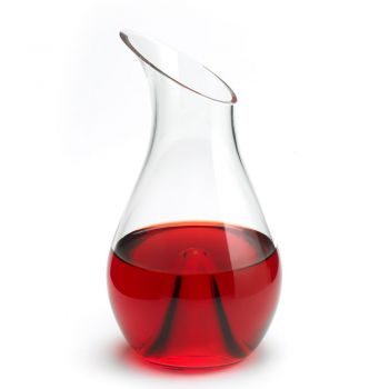 Декантер O Riedel 980 мл., высота 225 мм, 980 мл., цвет - бело-голубой - фото