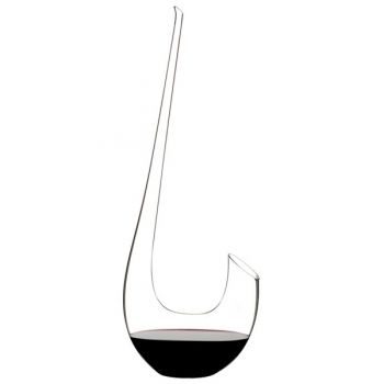 Декантер Swan Riedel 1570 мл., высота 600 мм, 1570 мл., цвет - бело-голубой - фото