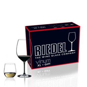 Набор фужеров Riedel Vinum XL 4 шт., цвет - бело-голубой - фото