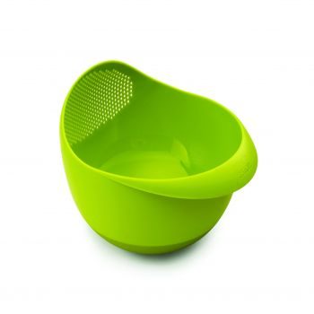 Миска и дуршлаг 2-в-1 prep&serve Joseph Joseph малый, 8,8 x 21 x 13 см, цвет - лайм - фото