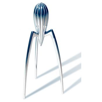 Сквизер для цитрусовых Alessi Juicy Salif дизайнер Philippe Starck, высота 29 см, цвет - стальной - фото