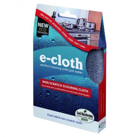 Салфетка для кухни, eCloth, квадрат 32 см, серая - фото