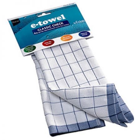 Полотенце кухонное «Классическая клетка», eCloth, 60 х 40 см - фото