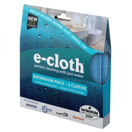Набор салфеток для уборки ванной, eCloth, голубой - фото