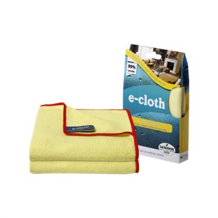 Салфетки для уборки пыли, eCloth, квадрат 32 см, жёлтая - фото