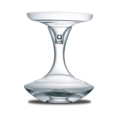 Декантер с пробкой AROMIUM + аэратор, Peugeot VIN DECANTERS, 24 см, 750 мл. - фото