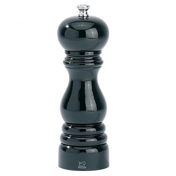 Мельница для перца, Peugeot PARIS LAQUE NOIR, высота 18 см, черная - фото